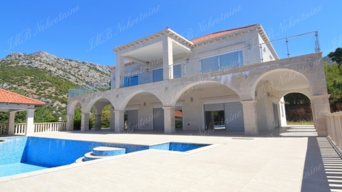 Luxury stone villa of 360 m2 with swimming pool- Dubrovnik surrounding